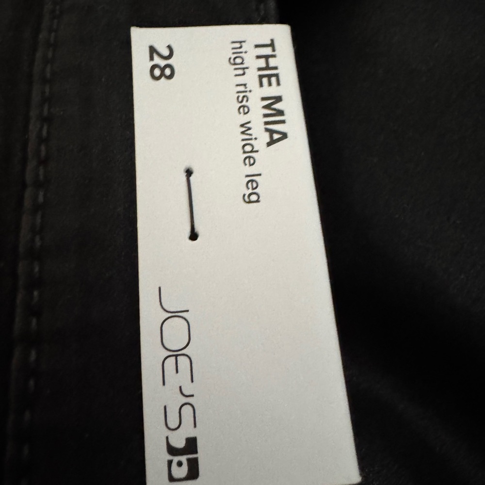 JOES JEANS MIA HIGH RISE WIDE LEG COATED JEANS - Picture 6 of 8